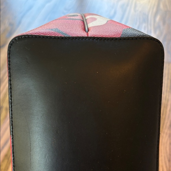 Kate Spade floral pebbled leather tote purse - Picture 6 of 13